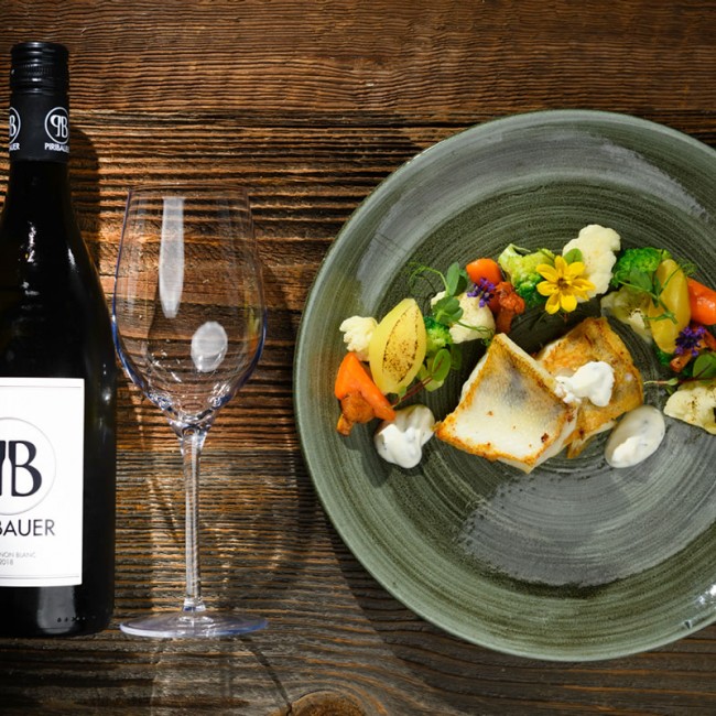 Abgestimmte Weinbegleitung zu den Gerichten