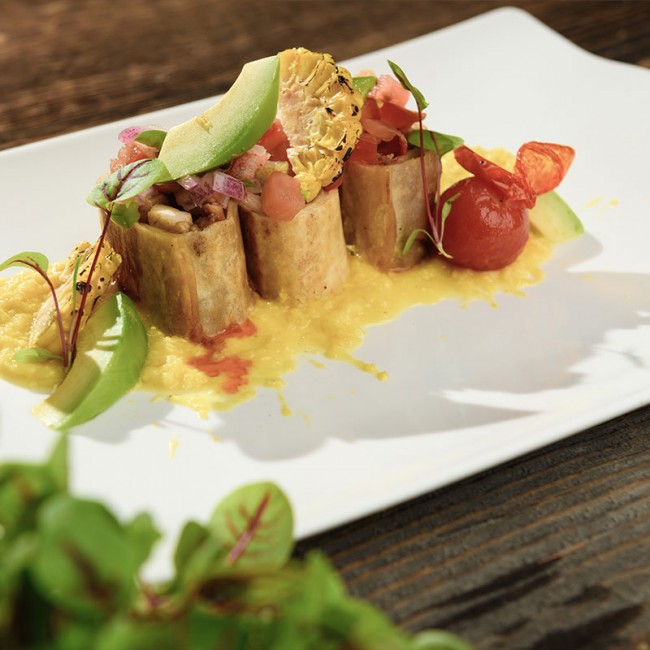 Vorspeise im Hotel Auhof