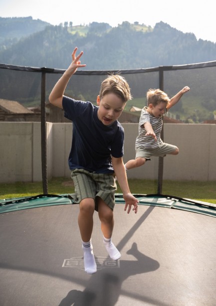 Trampoline with Safety Net