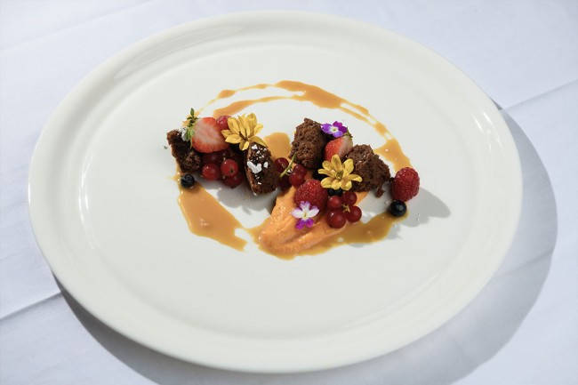 Nachtisch im 4-Sterne Hotel Auhof