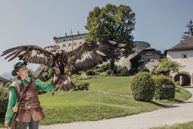 Eintritt zu Burgen - Burg Hohenwerfen © SalzburgerLand Tourismus
