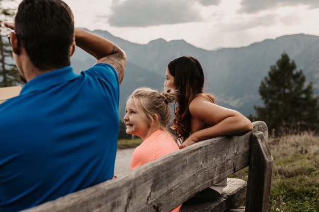 Ausblick und Urlaub genießen - am besten am Berg