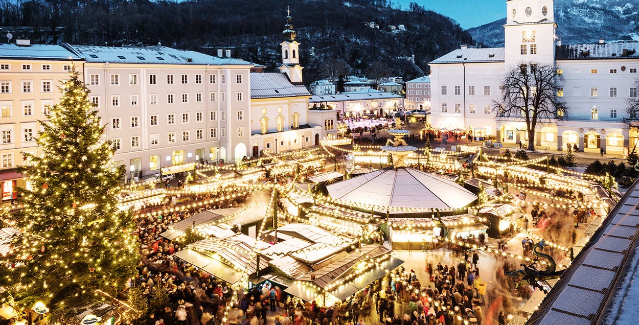 Adventsmarkt der Stadt Salzburg © SalzburgerLand Tourismus