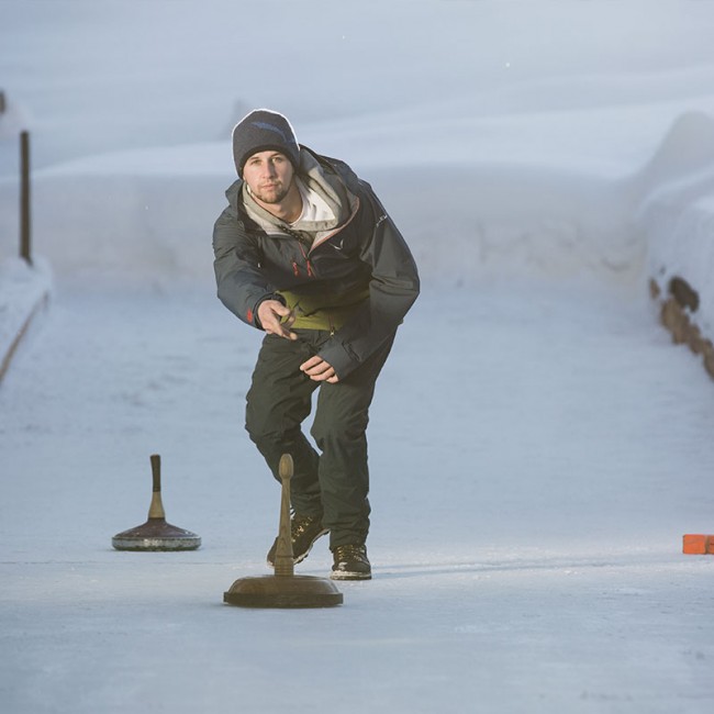 Eisstockschießen © SalzburgerLand Tourismus