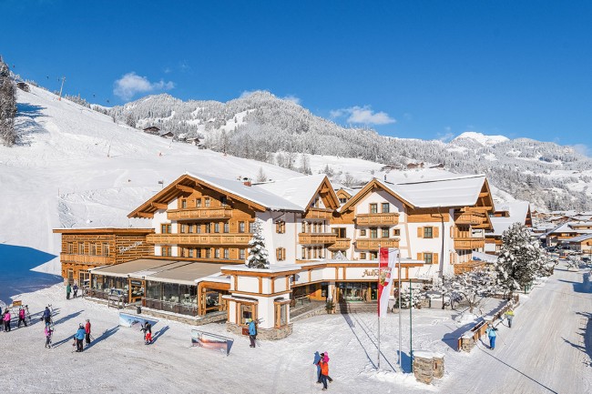 Hotel Auhof direkt an der Skipiste