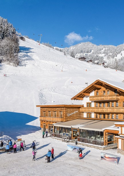 Hotel direkt an der Piste in Großarl