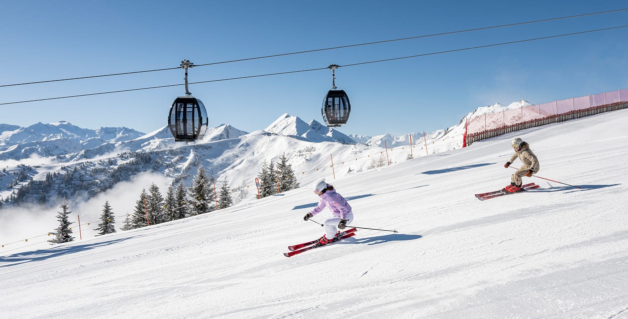 Skiurlaub in Ski amadé an der Piste in Großarl © TVB Großarltal/Lorenz Masser