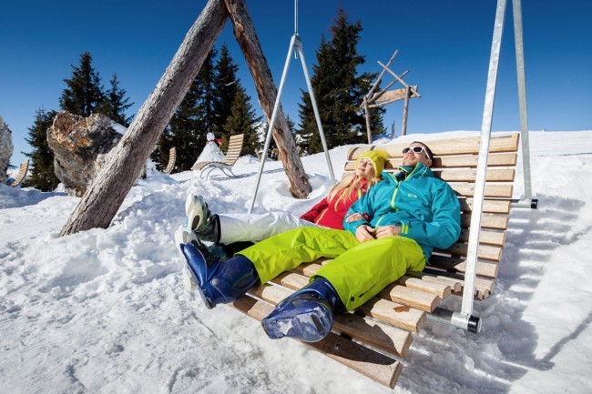 Naturplatzl zum relaxen im Skigebiert Großarl © www.grossarltal.info